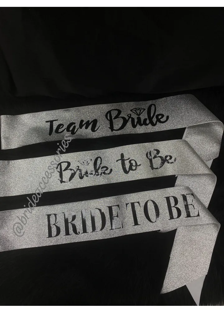 Bride To  Be Yazılı Kuşak
