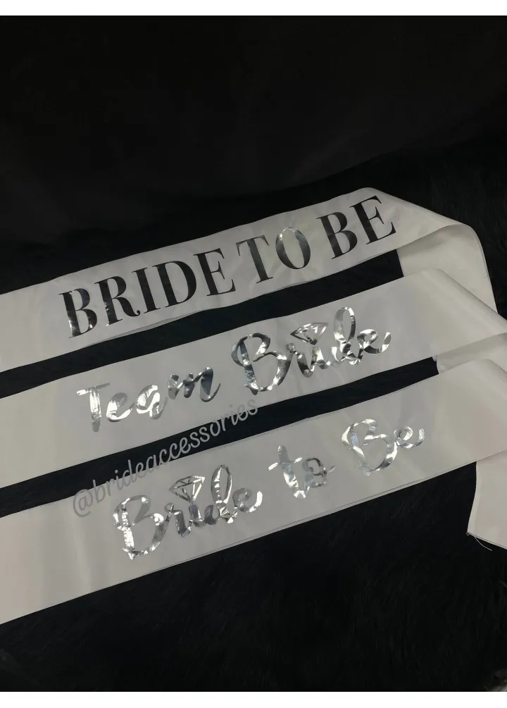Bride To Be Yazılı Kuşak