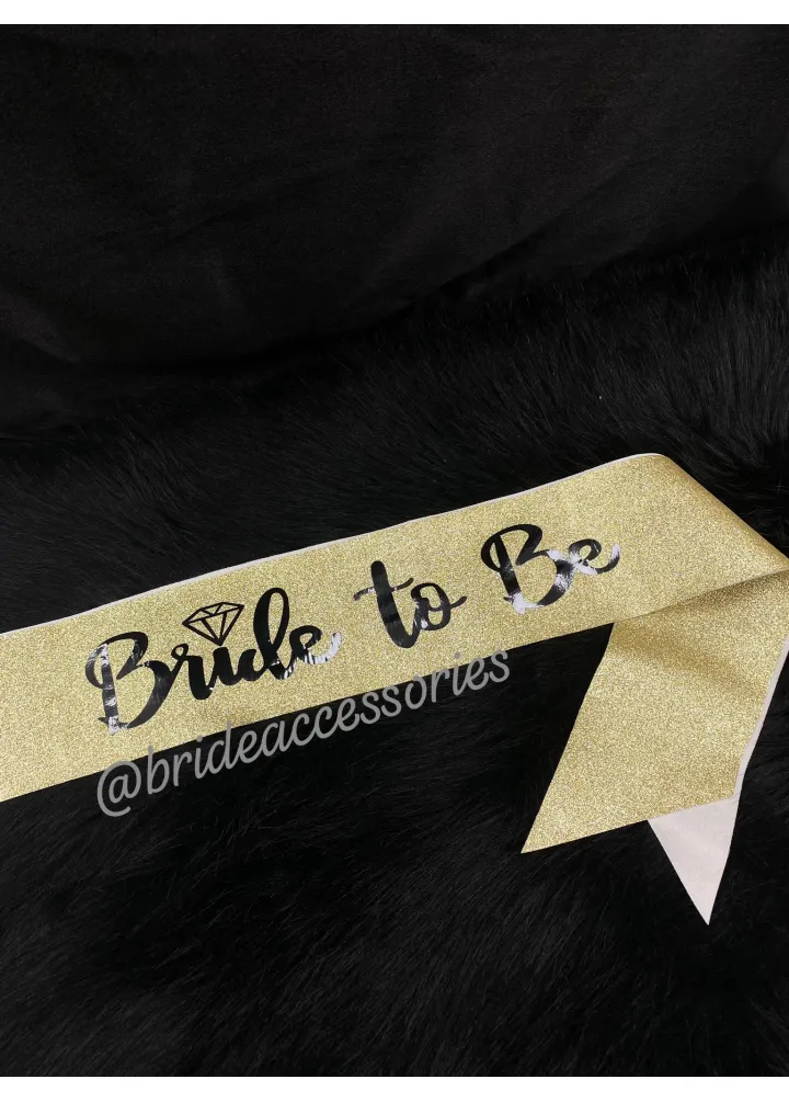Bride To Be Yazılı Kuşak