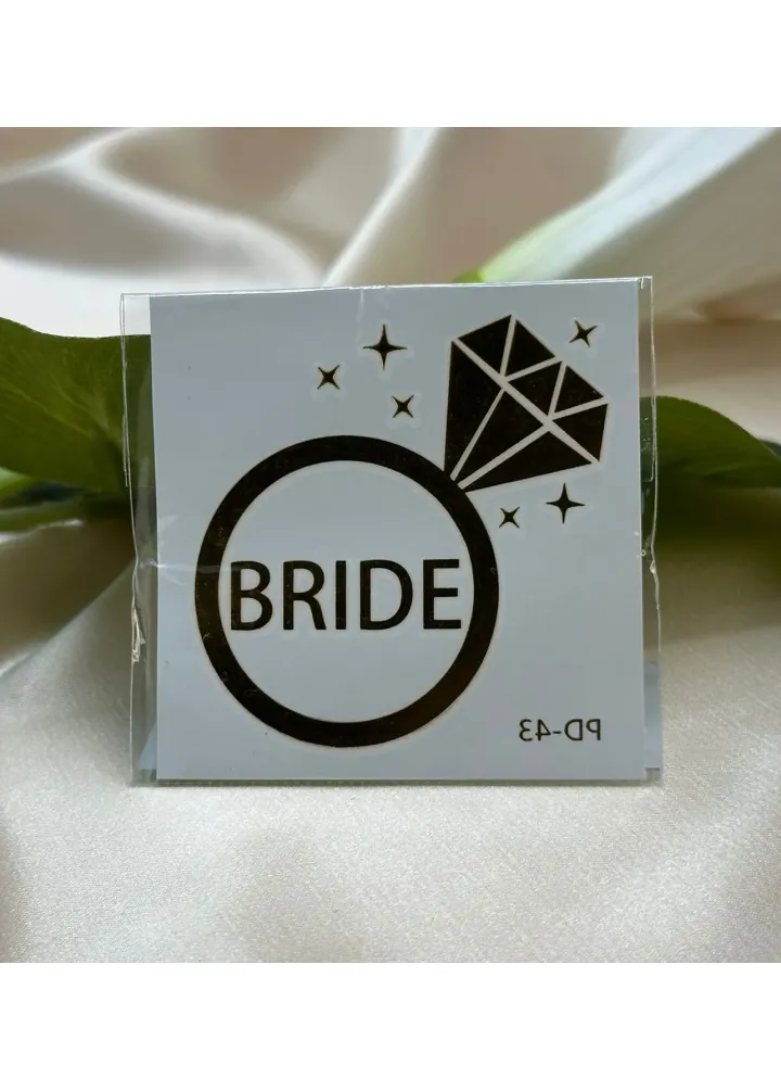 Bride Yazılı Tattoo Dövme
